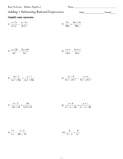 Kuta Software Infinite Algebra 1 Answers