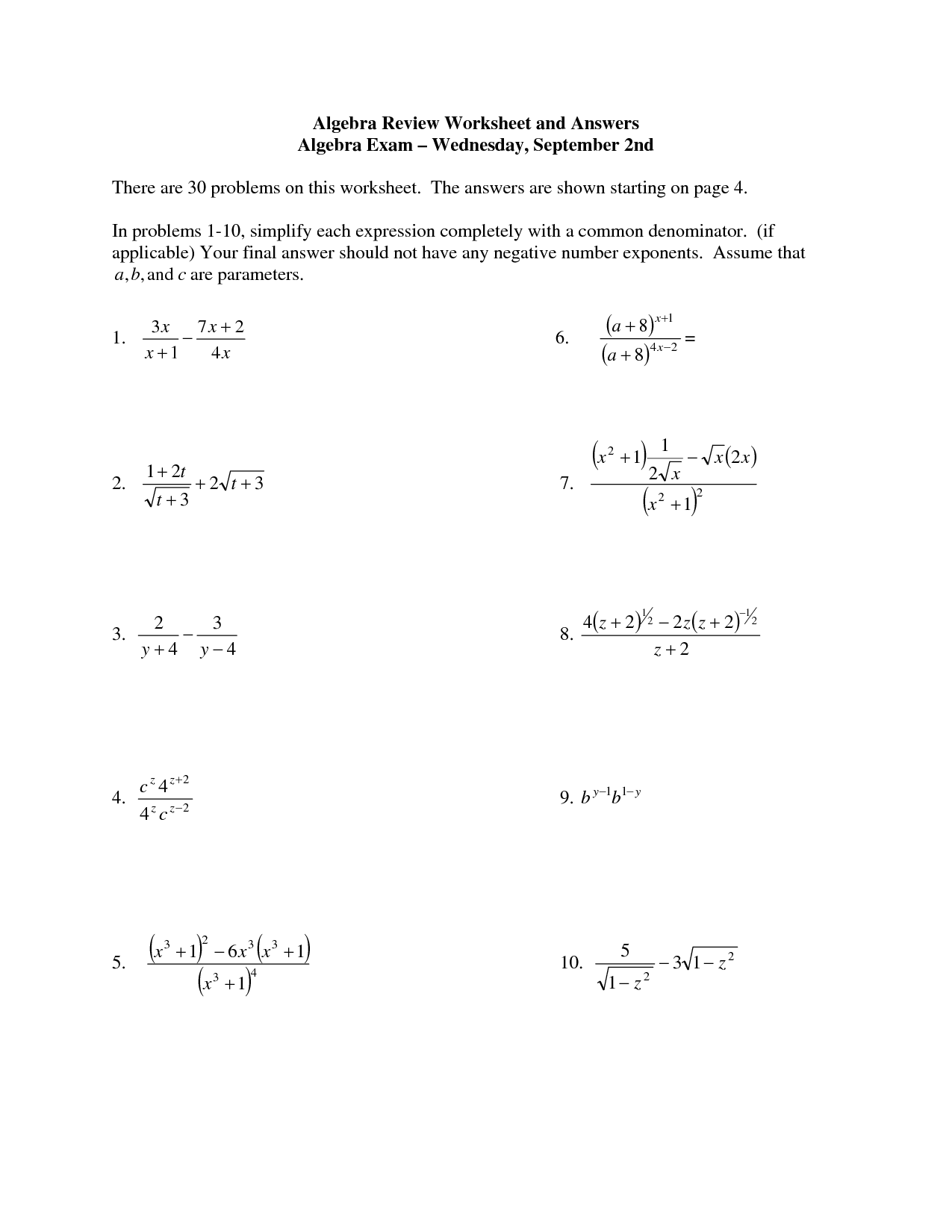 19 Algebra With Pizzazz Worksheets PDF Worksheeto