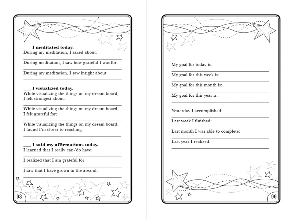 Dreams and Goals Worksheet