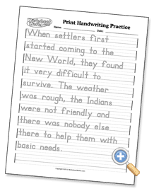 Make Your Own Handwriting Worksheets