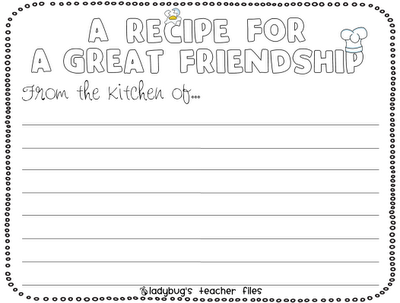 Printable Friendship Activities for Kids