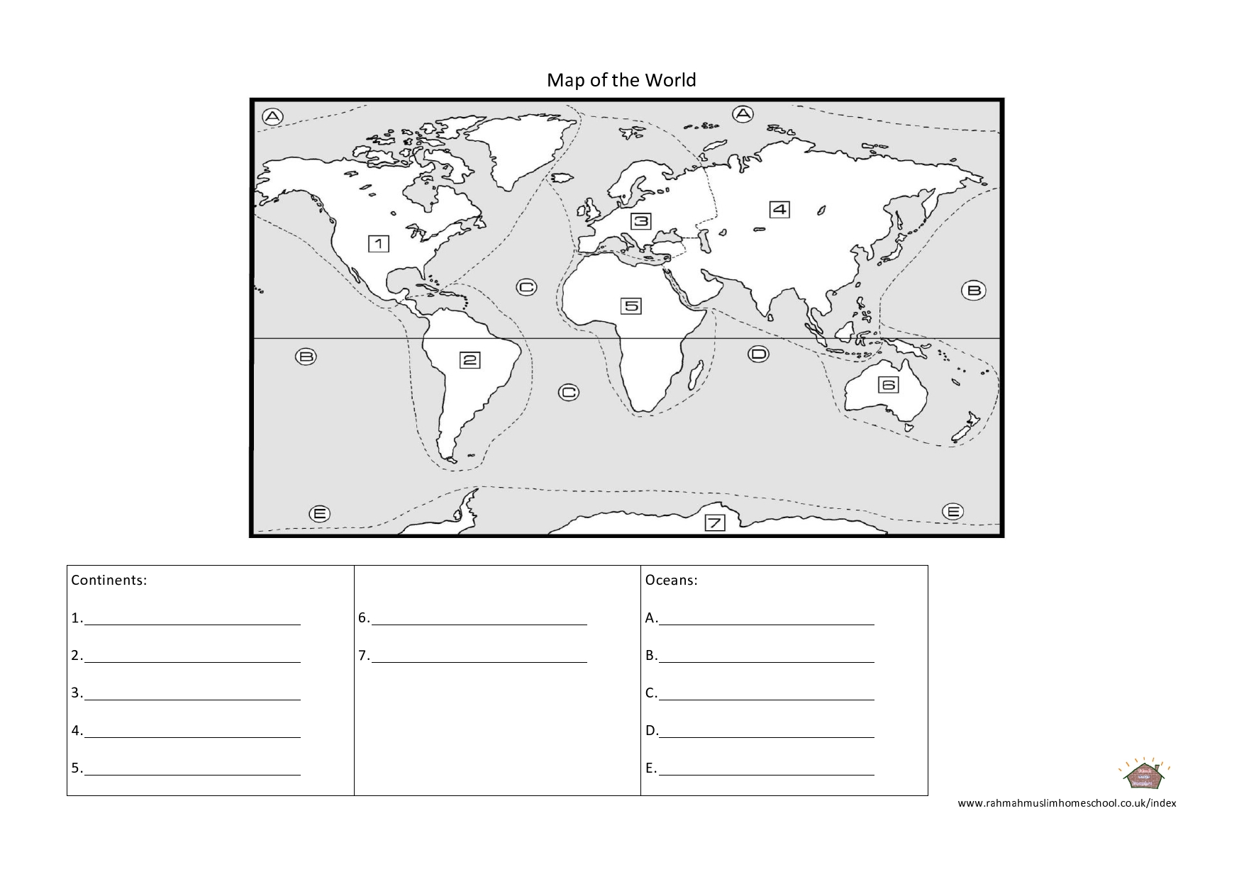 14 Seven Continents Worksheet Printable Worksheeto