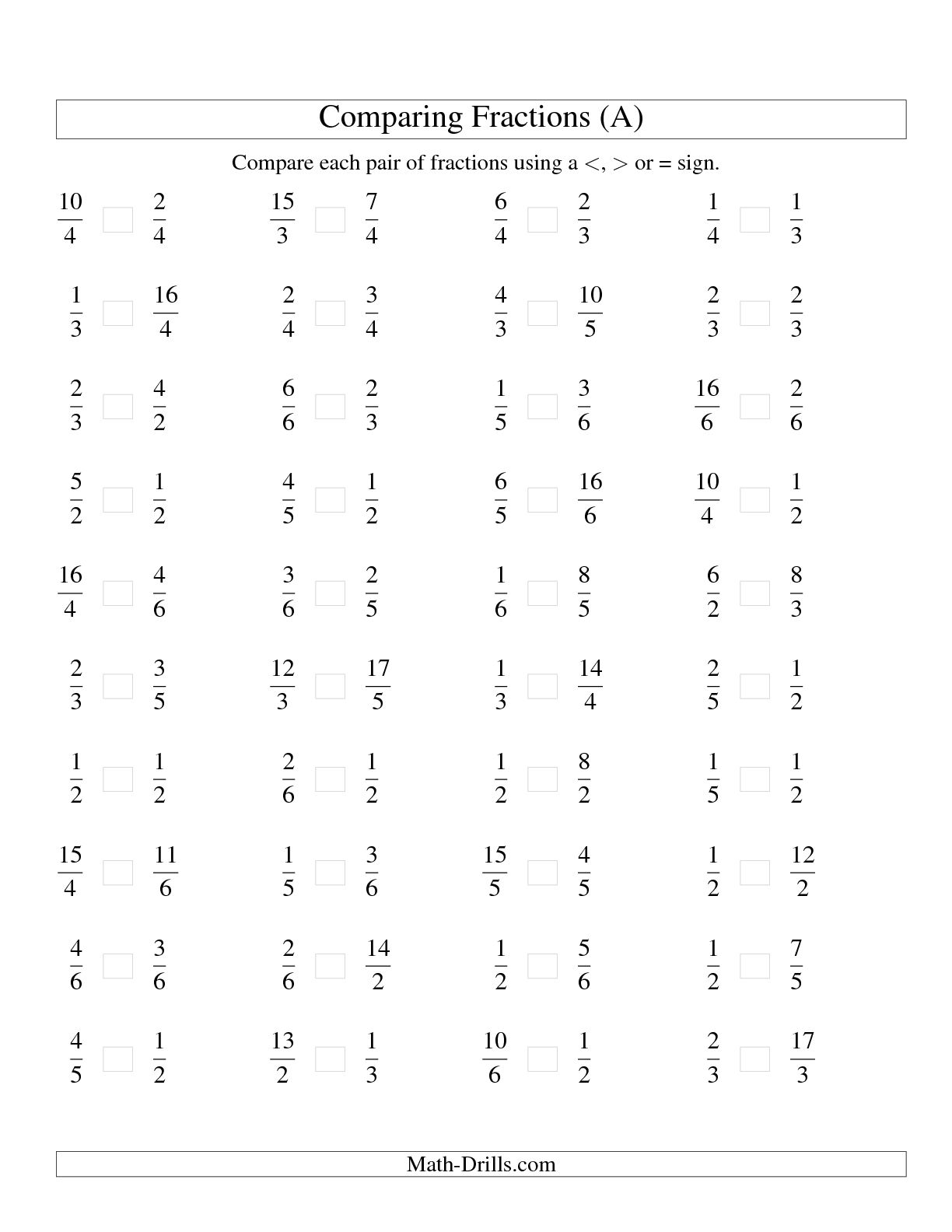14 Improper Fractions Worksheets 4th Grade Worksheeto