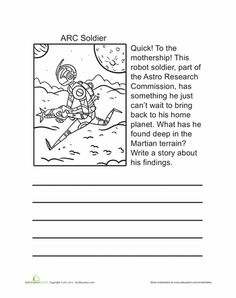 Fourth Grade Space Worksheet