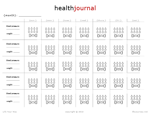 Free Printable Journal Calendar