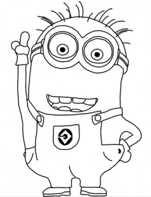 Minion Coloring Pages