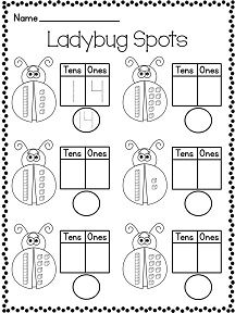 Place Value Worksheets First Grade