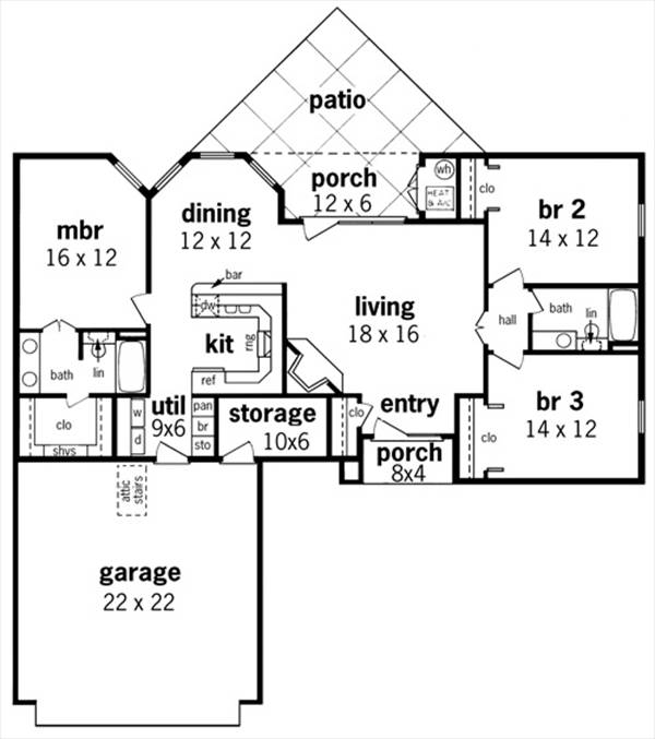 Simpsons House Plan