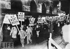 We Want Beer Prohibition 1920s