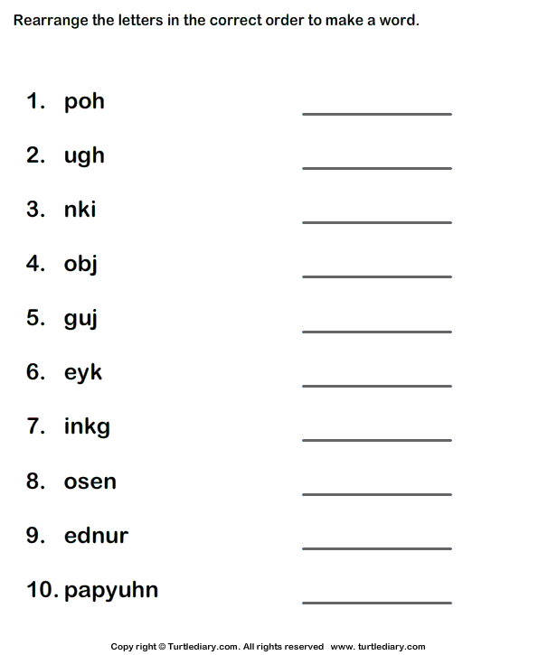 7th Grade Spelling Words Worksheets