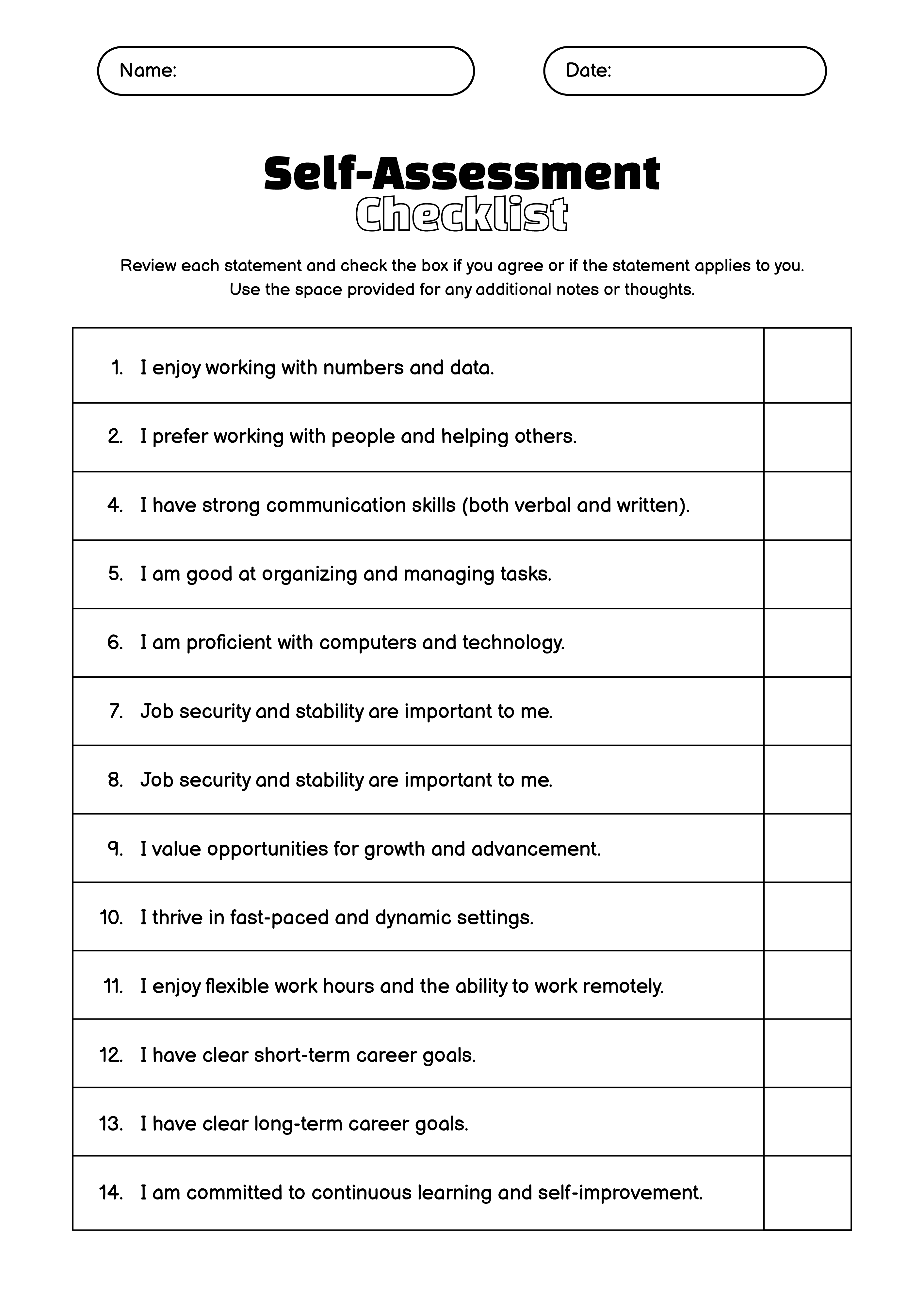 17 Career Skills Worksheets Worksheeto