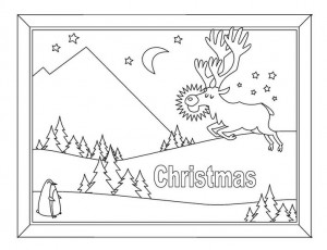Christmas Coloring Templates