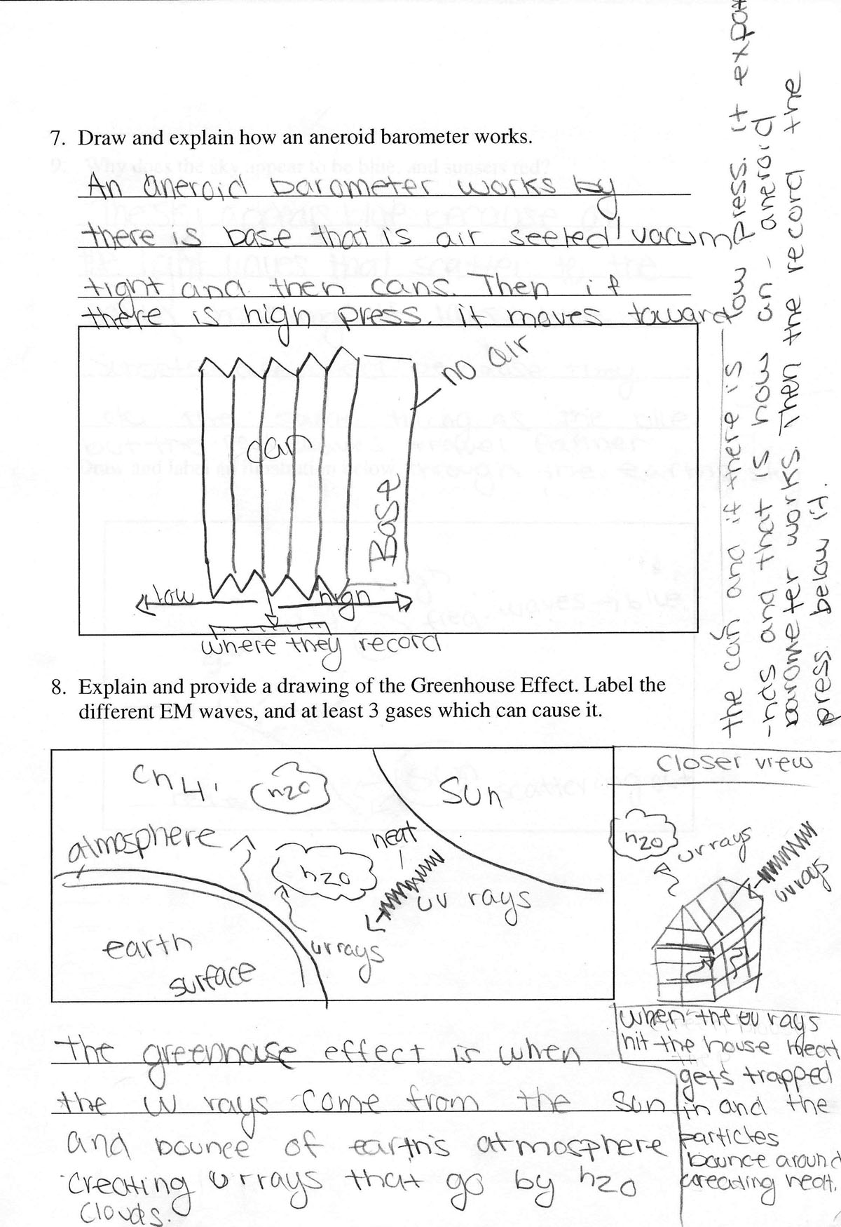 8th Grade Science Weather Worksheet