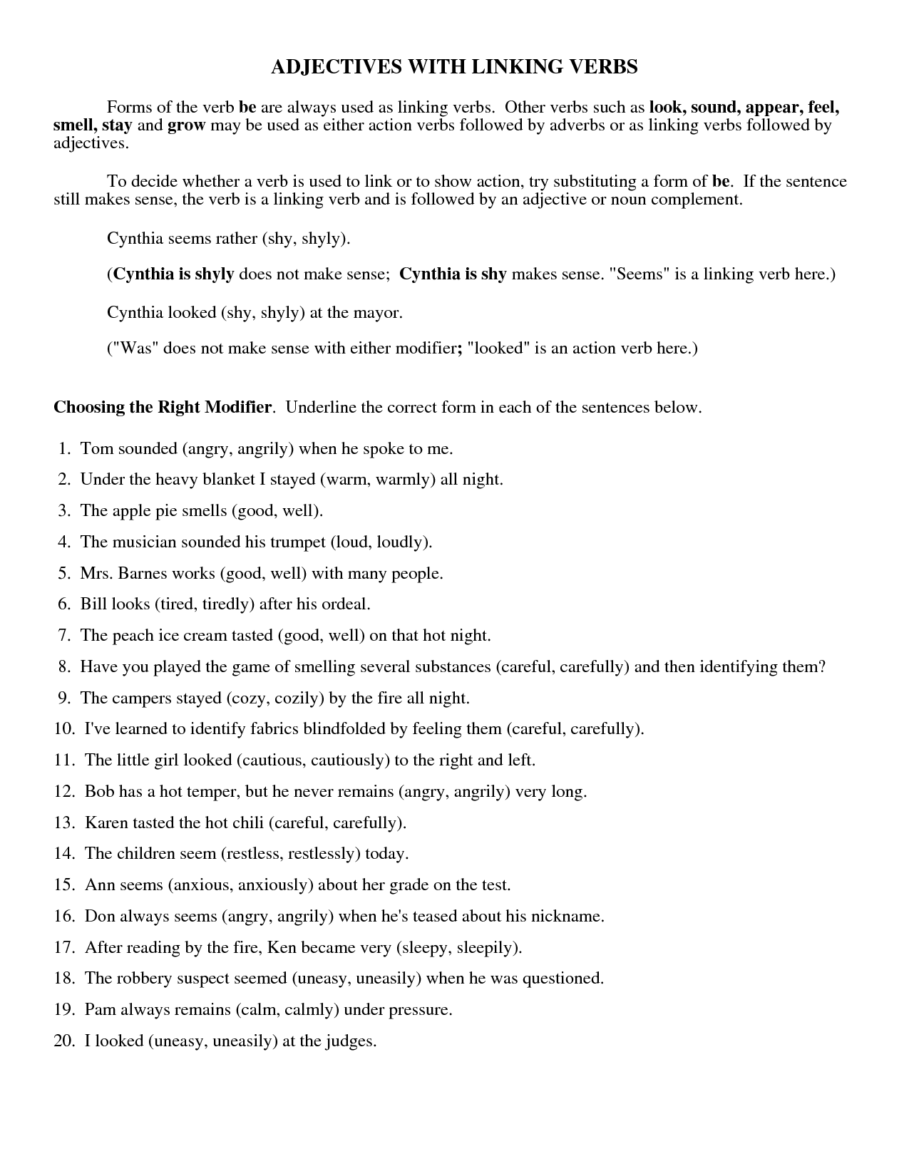 18 Helping Verbs Worksheets 5th Grade Worksheeto