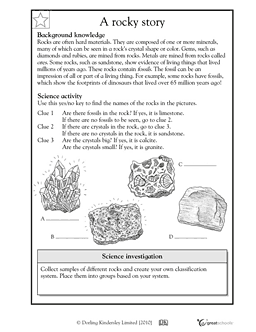 Rocks and Minerals Worksheets 3rd Grade