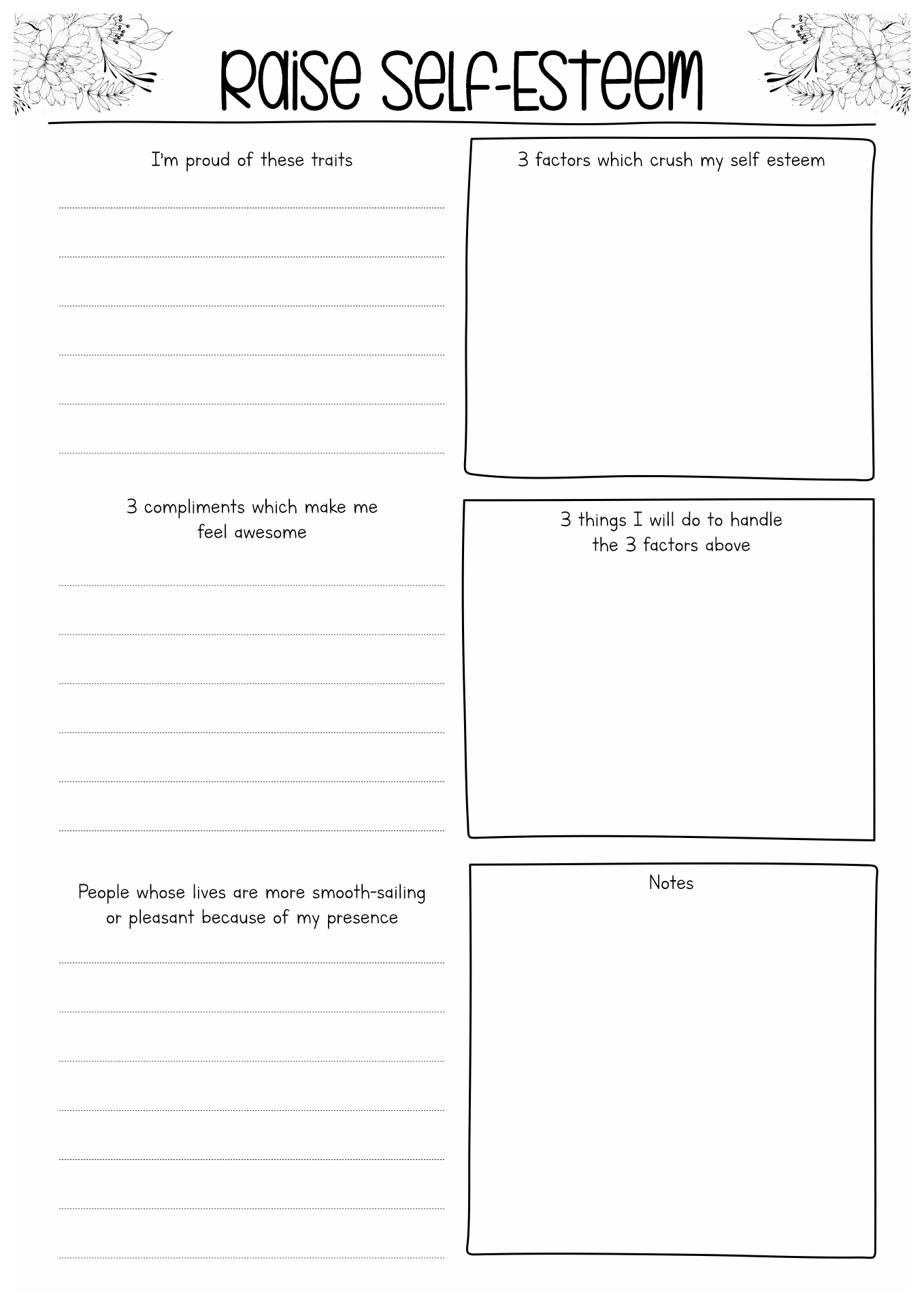 20 Self Motivation Worksheet Worksheeto