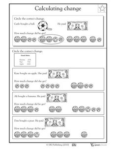 2nd Grade Math Problems Worksheets