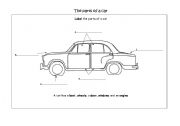 Car Parts Printable Worksheet