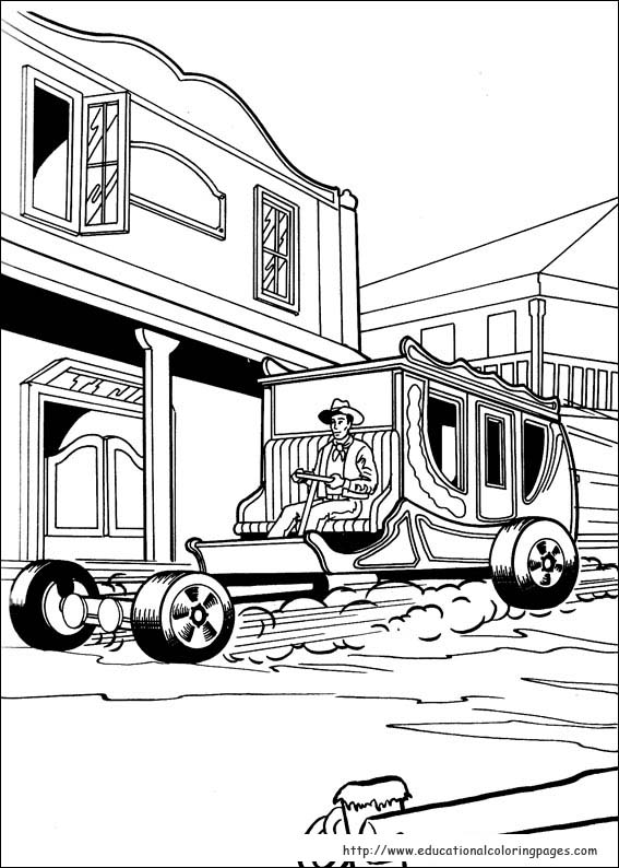 Hot Wheels Coloring Pages