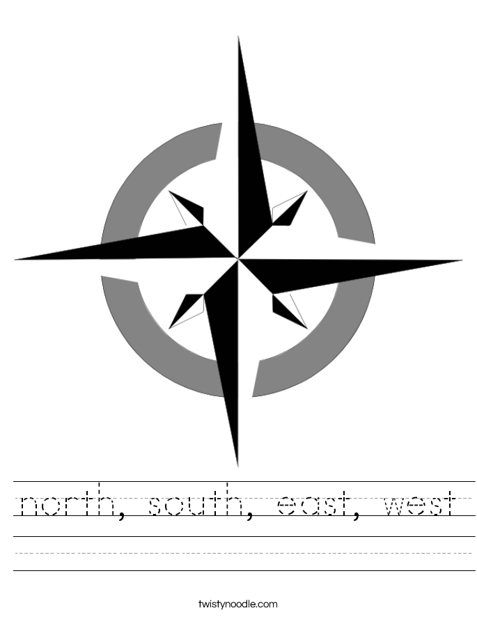 Free Printable Clip Art North South East West