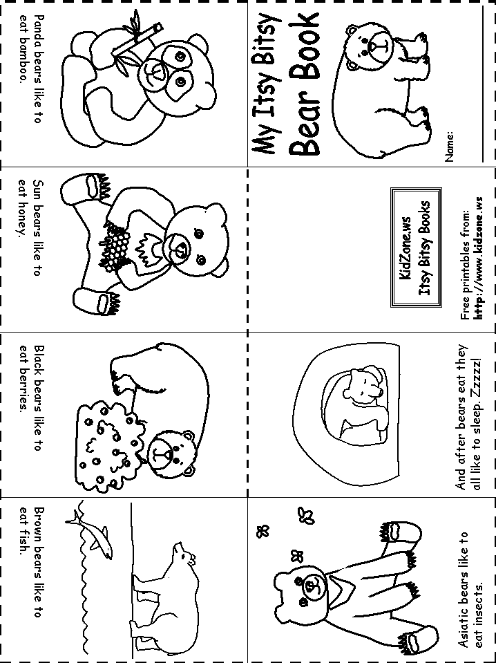 Polar Bear Worksheets Kindergarten