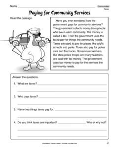 Printable Community Service Worksheets