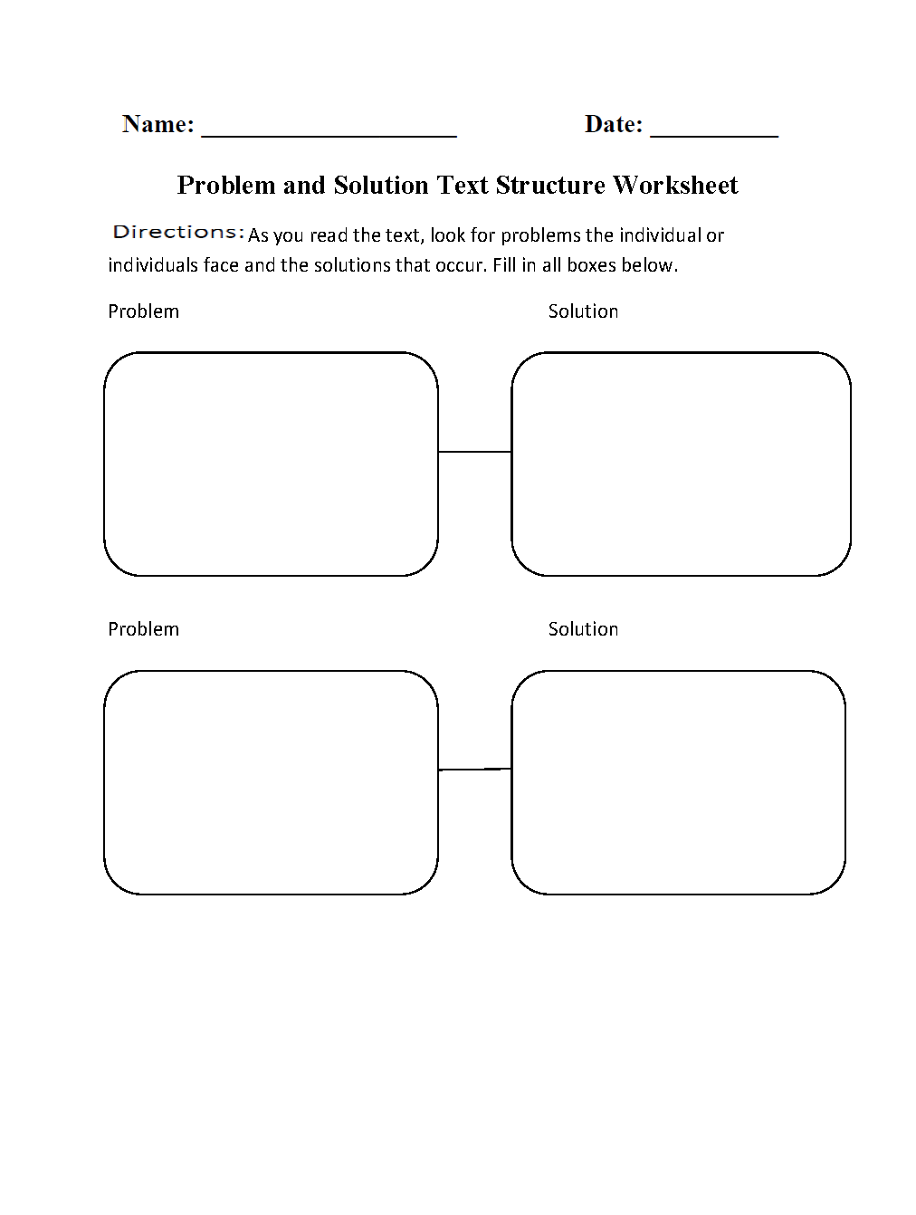 14 Problem And Solution Worksheets 3rd Worksheeto