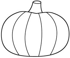 Pumpkin Printable Coloring Pages