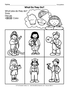 Labor Day Worksheets Kindergarten