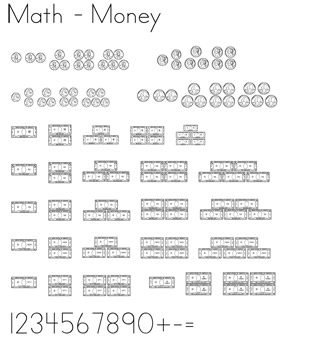 Money Handwriting Worksheets