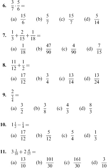 6th Grade Math Worksheets Algebra