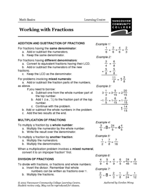 Basic Medical Math Worksheet