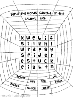 Printable Halloween Word Search Puzzles