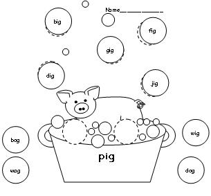 Word Families Worksheet