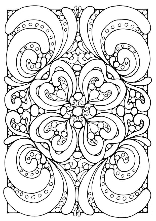 Adult Mandala Coloring Pages