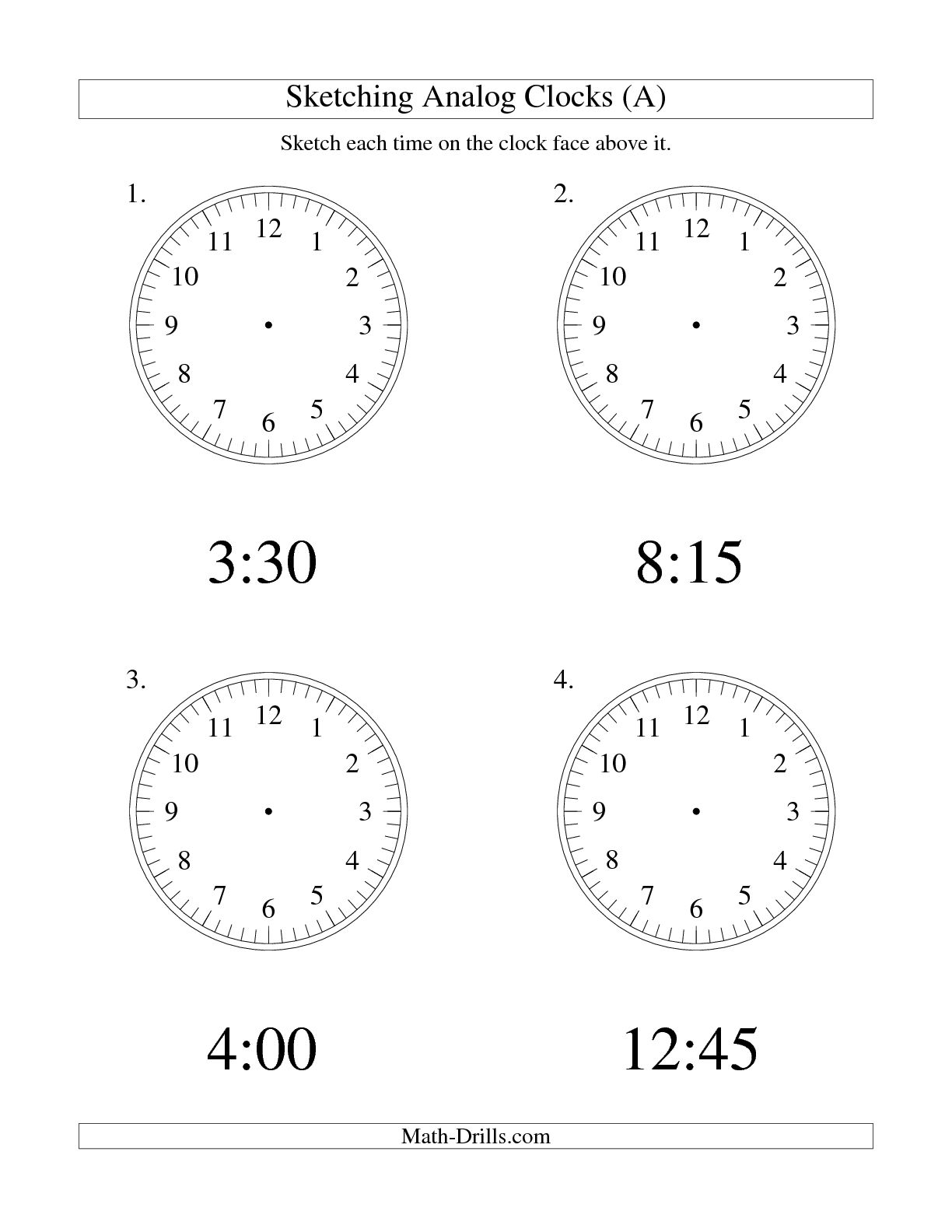 16 Worksheet Time To 15 Minutes Worksheeto