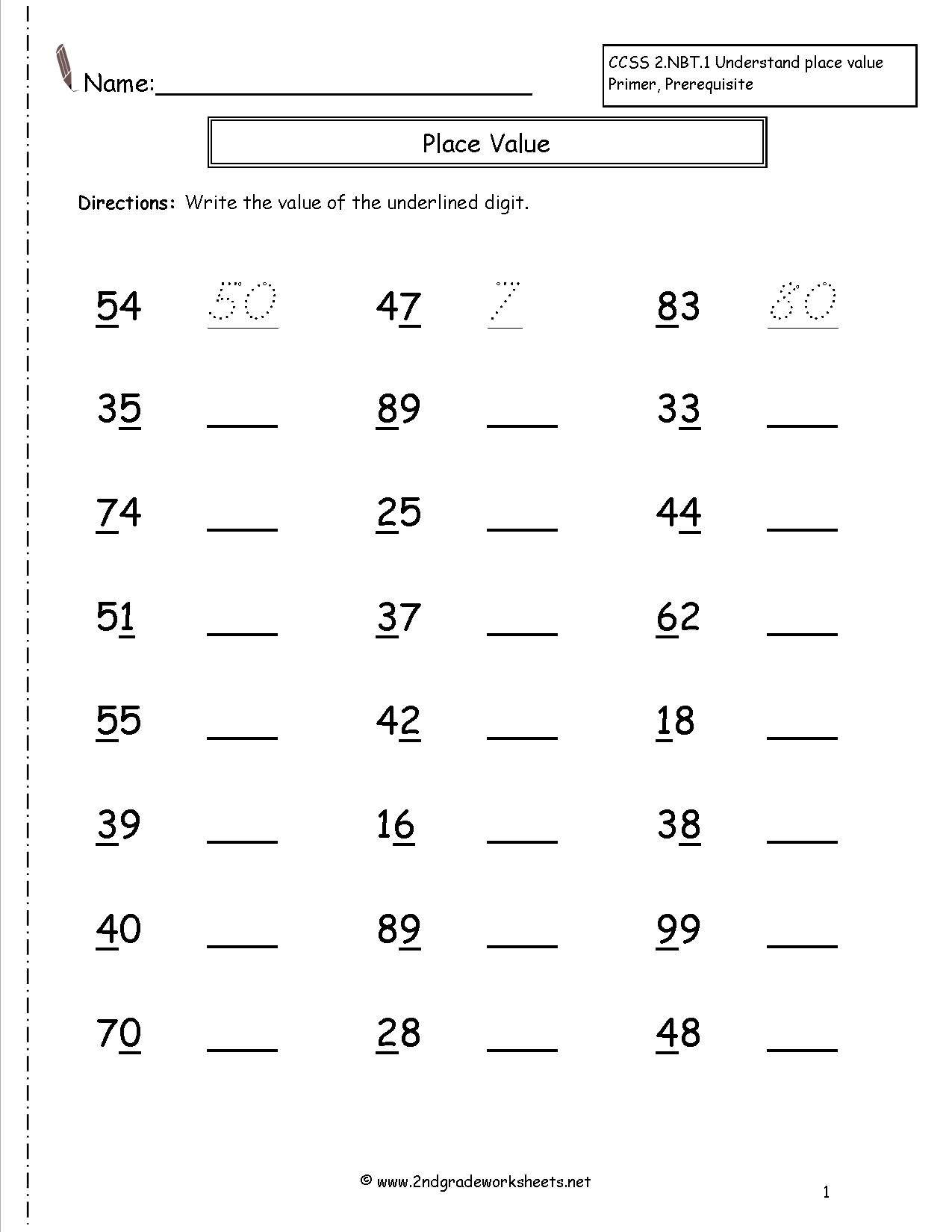 13 Comparing Whole Numbers Worksheets Worksheeto