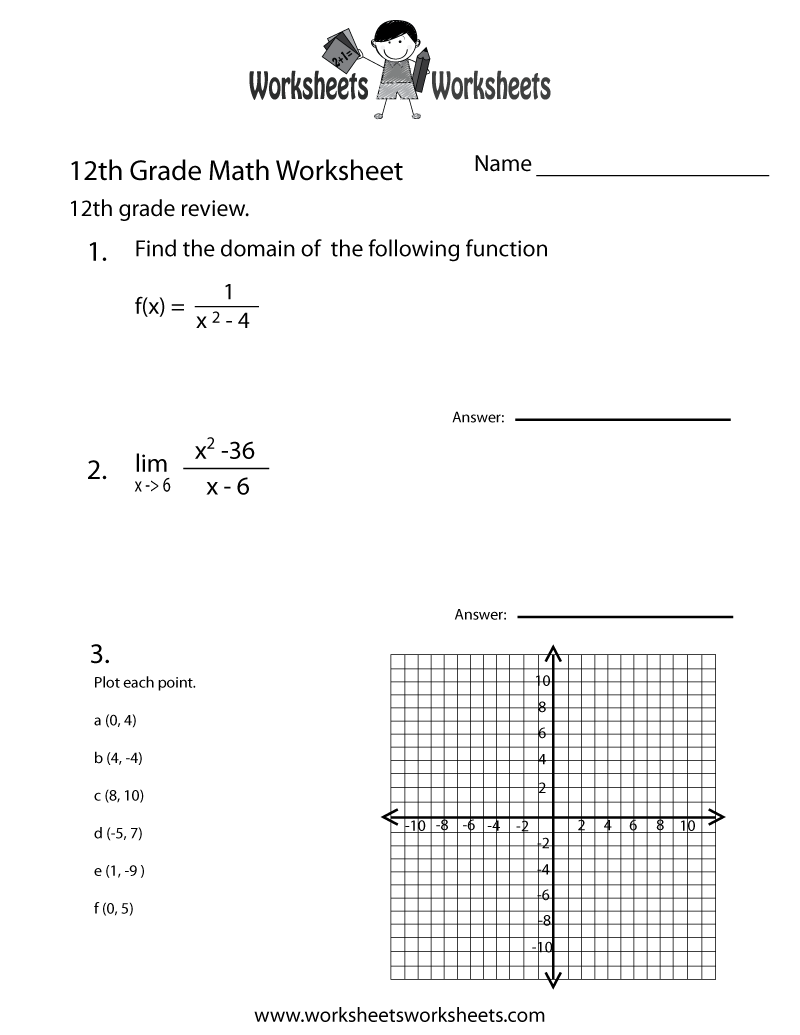 2 Grade Math Worksheets Printable