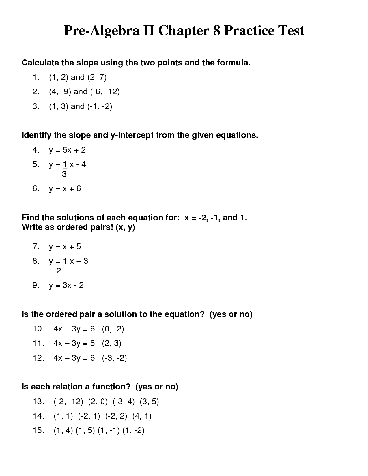 19 Pre Algebra With Pizzazz Worksheets Answers Worksheeto