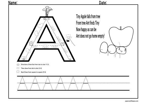 Alphabet Letter Tracing Worksheets