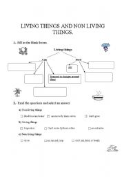 Classifying Living Things Worksheet