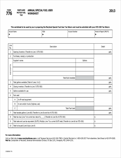 Maryland Sales and Use Tax