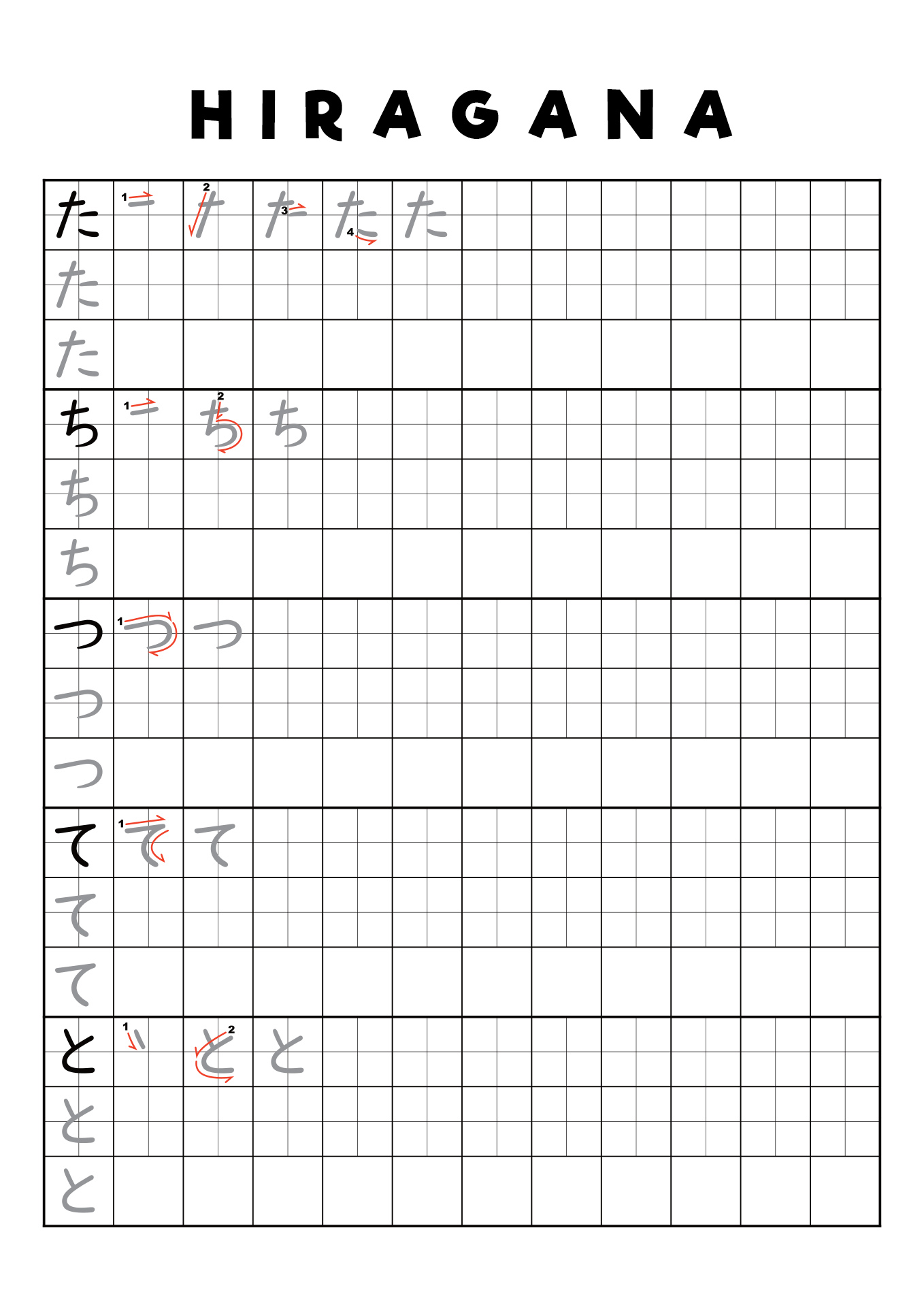 learning to write japanese