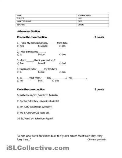 Writing Skills Worksheets High School