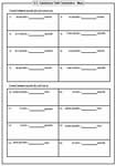 Customary Unit Conversions Worksheet