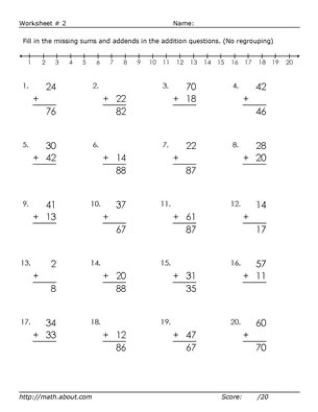 13 Fill In The Blank Math Worksheets Worksheeto
