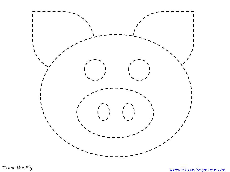 Farm Animal Tracing Pattern