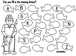 Fill in Missing Letter Worksheets