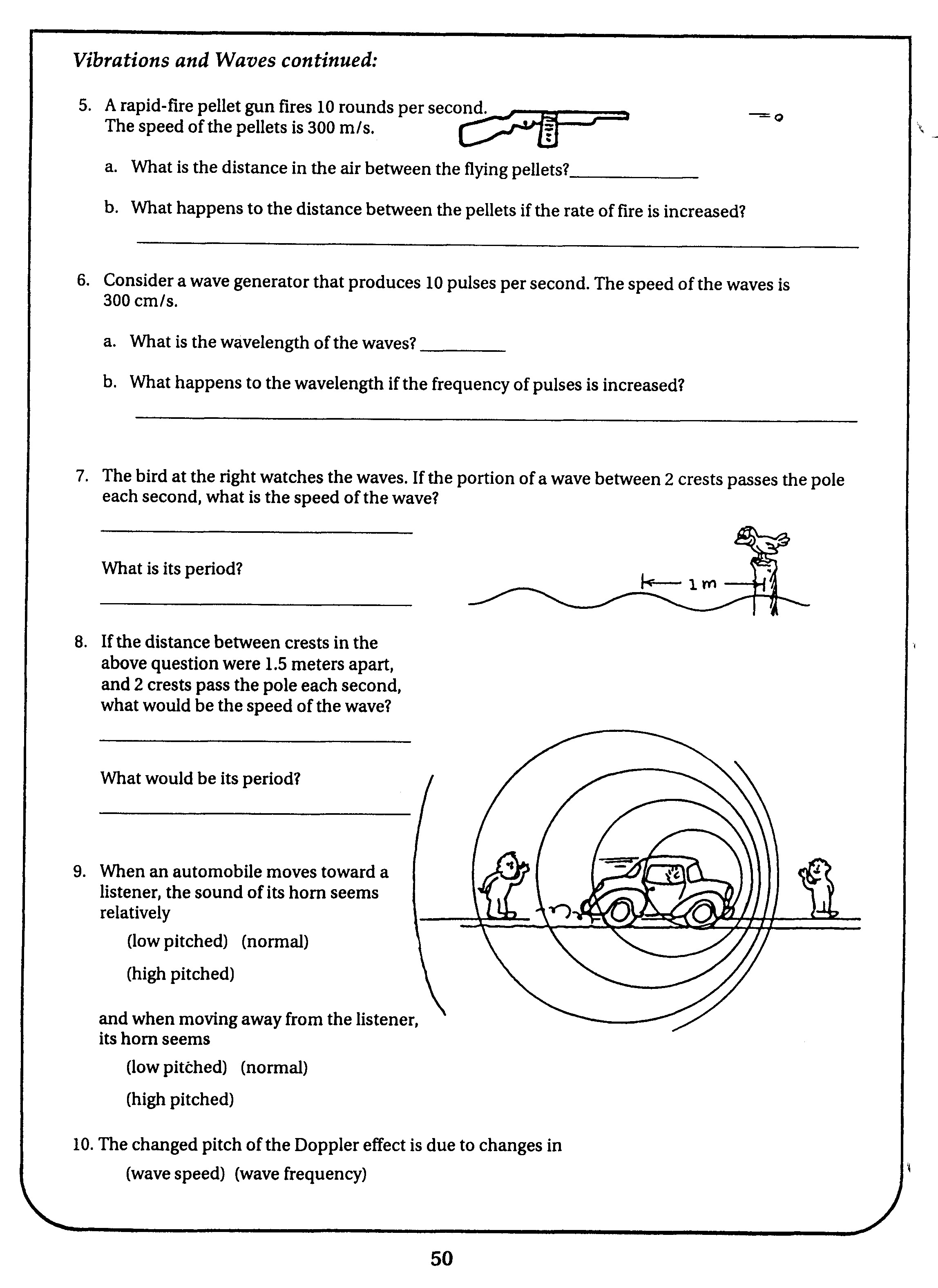 6 Slinky Waves Worksheet Worksheeto