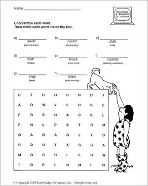 3rd Grade Fun Worksheets